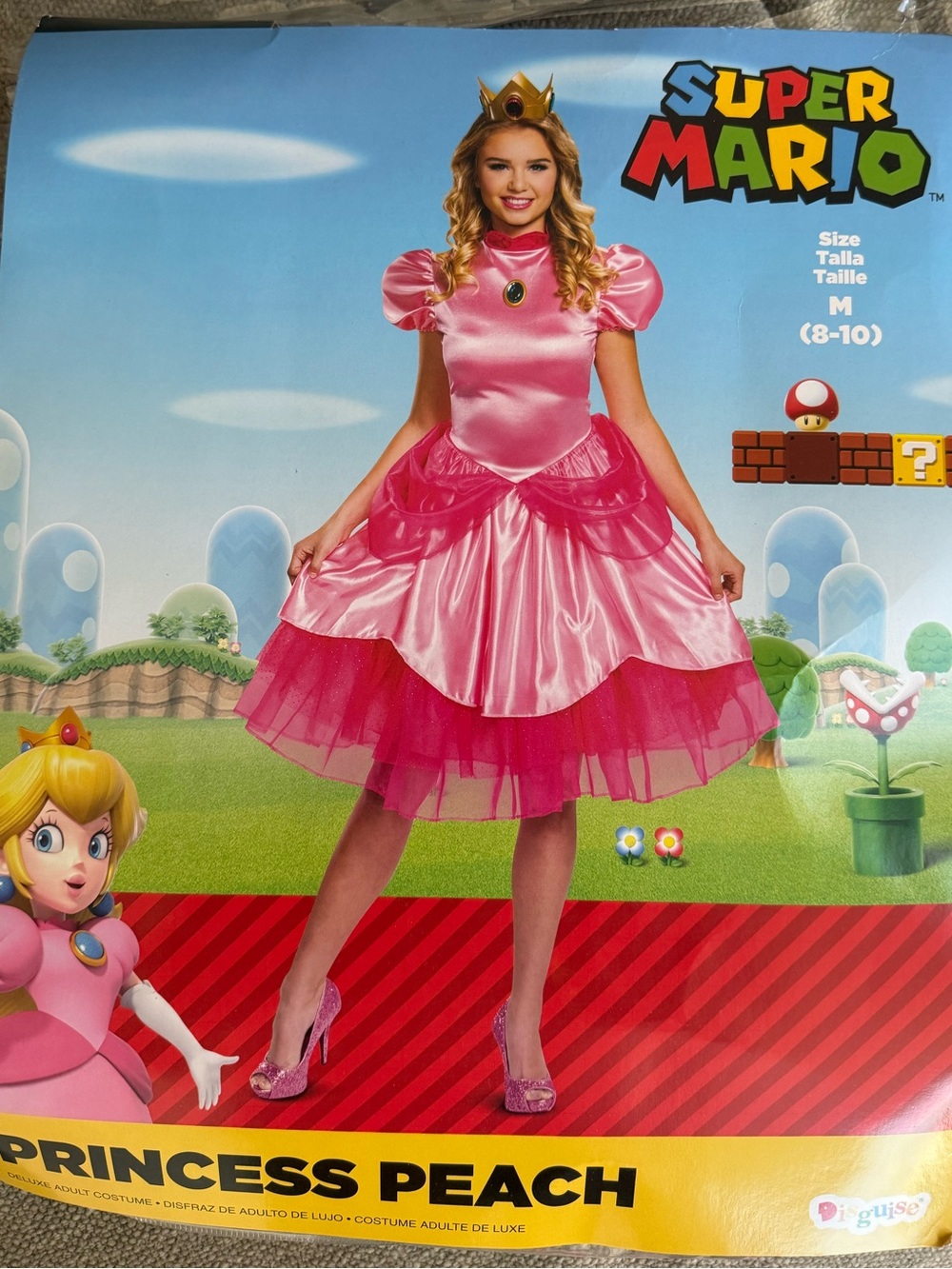 Nintendo Princess Peach Women’s Costume - Pink